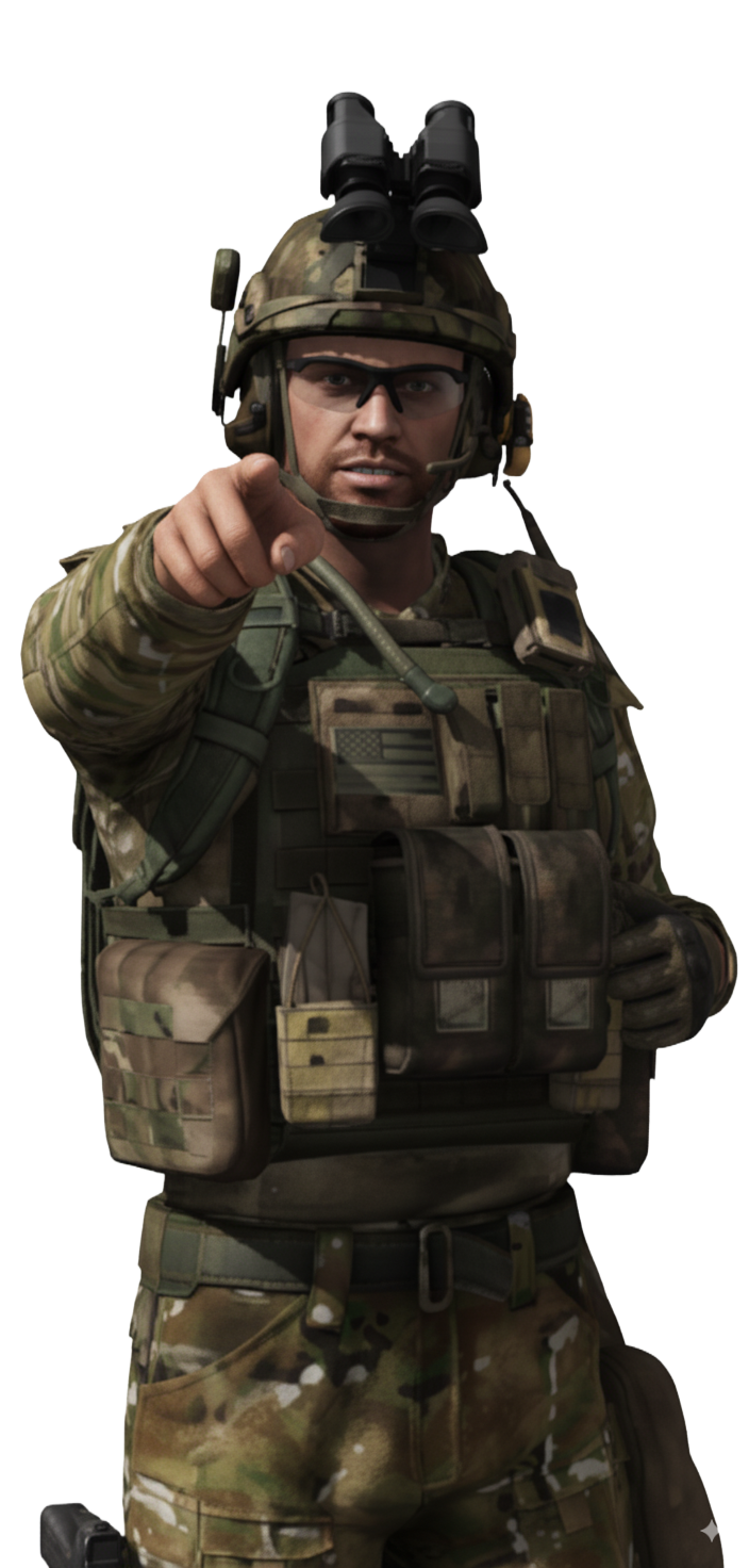 Soldat vous recrutant